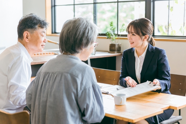 商談の様子