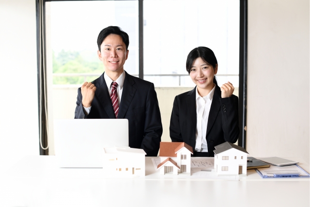 不動産会社の社員
